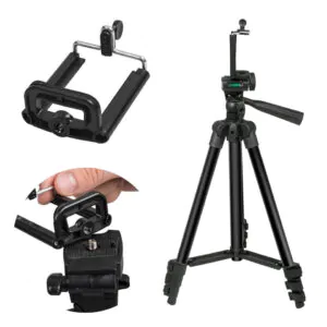 Tripode plegable y telescópico de aluminio 1,06 metros (3120A)