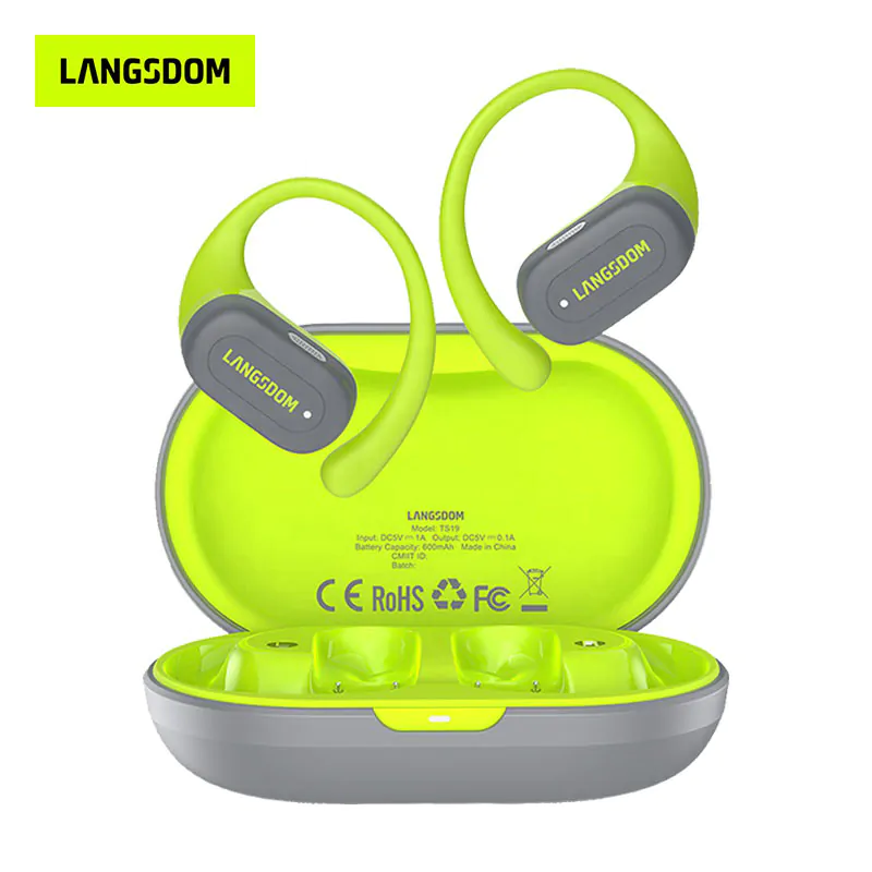 auricular inalámbrico open ear langsdom ts19