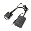 covertidor VGA a HDMI con audio