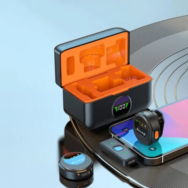 micrófono inalámbrico con 3 modos de cancelación de ruido