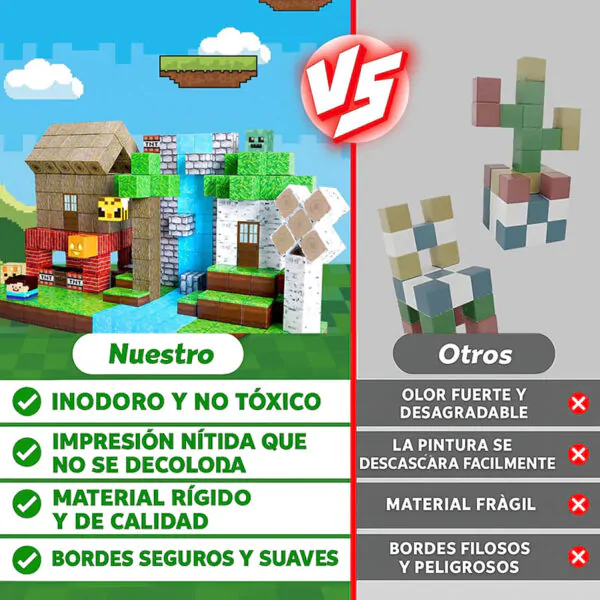 mejores bloques magneticos de minecraft