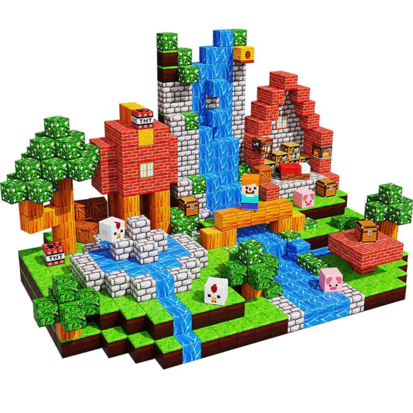 bloques para armar de minecraft