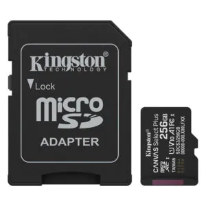 Tarjeta de Memoria microSD Kingston Canvas Select Plus 256GB