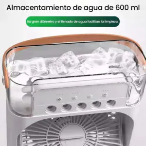 Mini Ventilador Portátil de Aire Frío – 3 Velocidades
