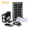sistema solar gdplus con 3 lámparas