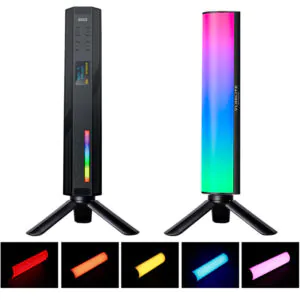 Baliza RGB LED Magnética Premium con Trípode, Batería Recargable y 184 LEDs