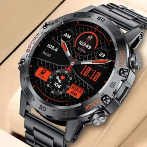 Smartwatch Deportivo Metálico LIGE K52 con Monitor de Salud
