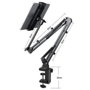 Soporte Brazo Articulado para Celular o Tablet 360° Ajustable con Clip para Escritorio